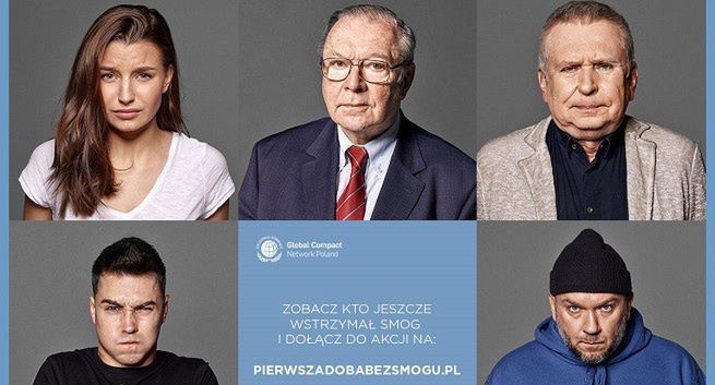 Magda Gessler, Katarzyna Bosacka, Szymon Hołownia, Rezigiusz i Krzysztof Ibisz przeciwko smogowi