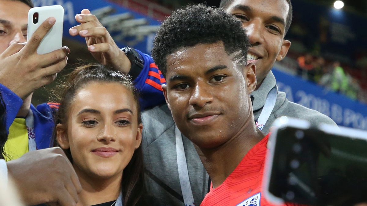 Getty Images / Na zdjęciu: Lucia Loi i Marcus Rashford