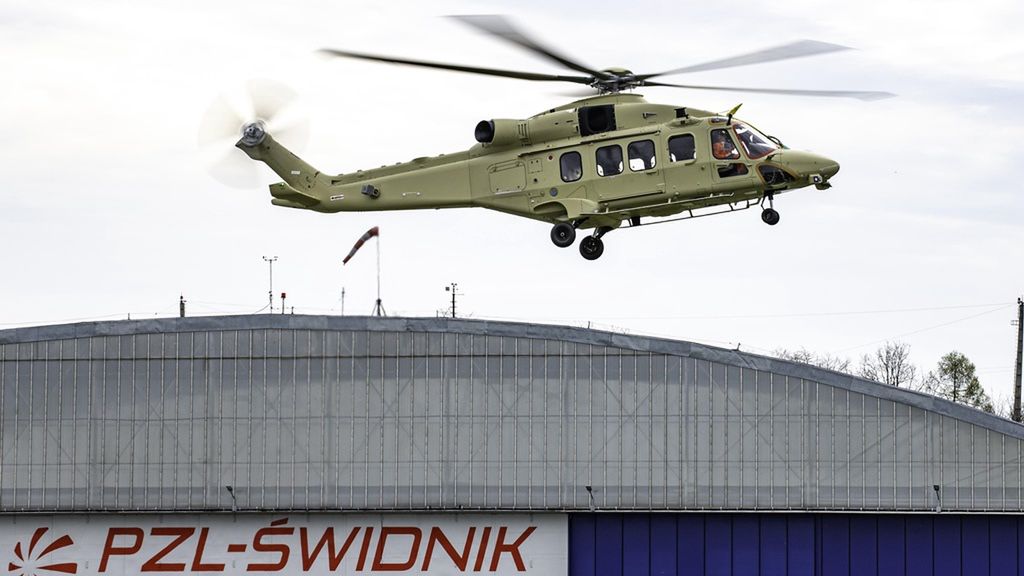 AW149 to pierwszy od lat śmigłowiec produkowany w całości PZL-Świdnik