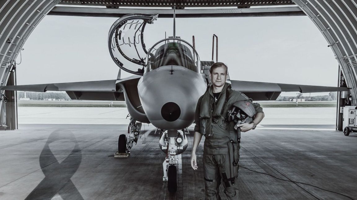 Pilot, który zginął w wypadku