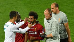 Finał Ligi Mistrzów. Ból i łzy Salaha. Ronaldo pocieszał gwiazdora Liverpoolu (galeria)