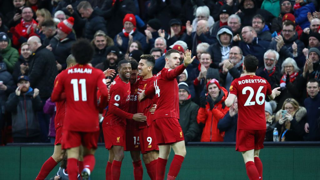 Zdjęcie okładkowe artykułu: Getty Images / Julian Finney / Na zdjęciu: piłkarze Liverpool FC
