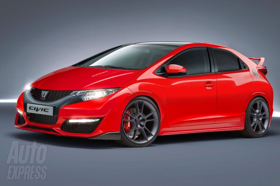 Honda Civic IX w wersji Type-R w 2013 roku