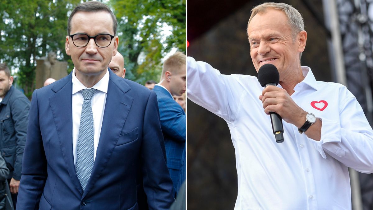 Mateusz Morawiecki, Donald Tusk