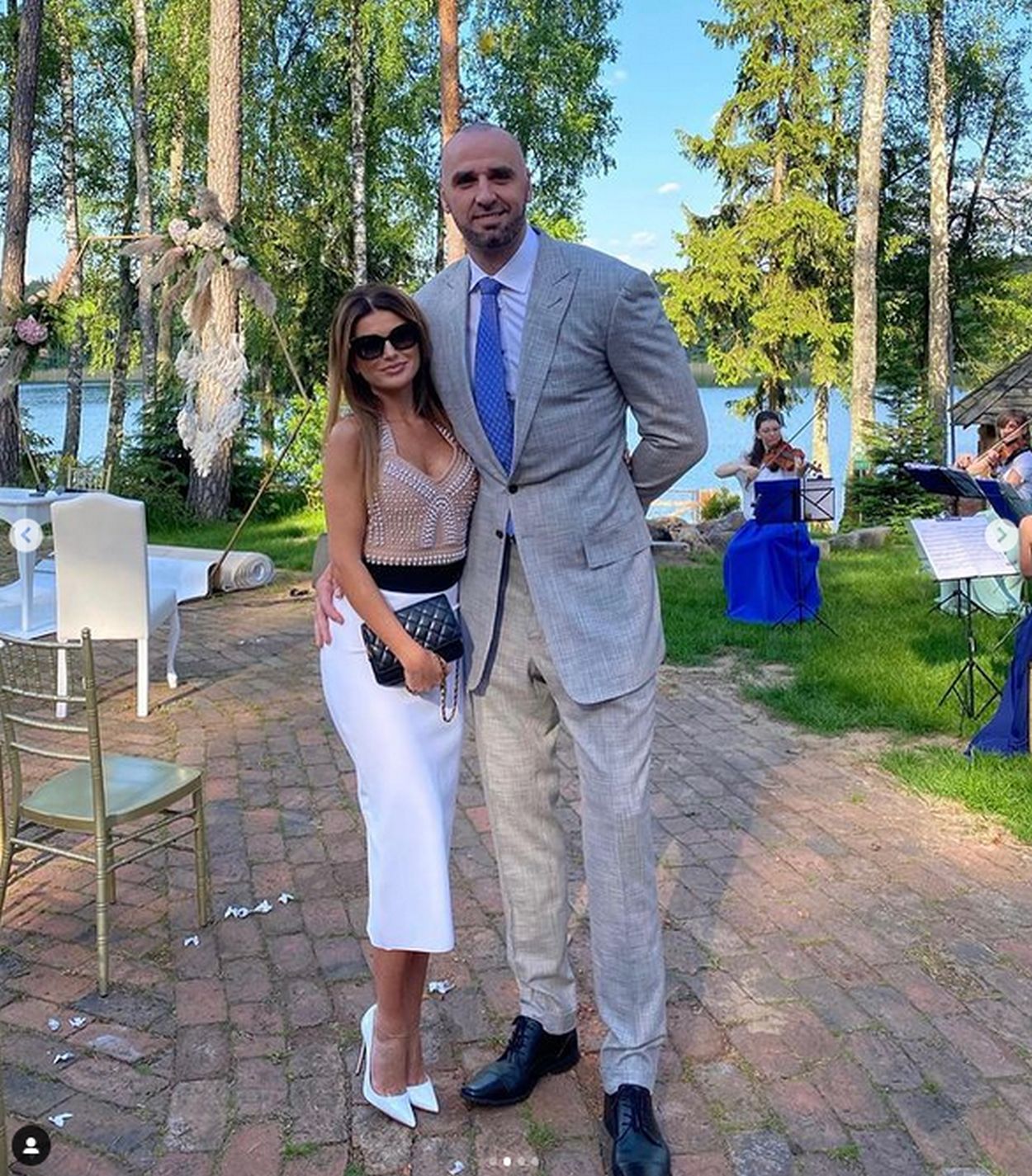 Żaneta Stanisławska i Marcin Gortat