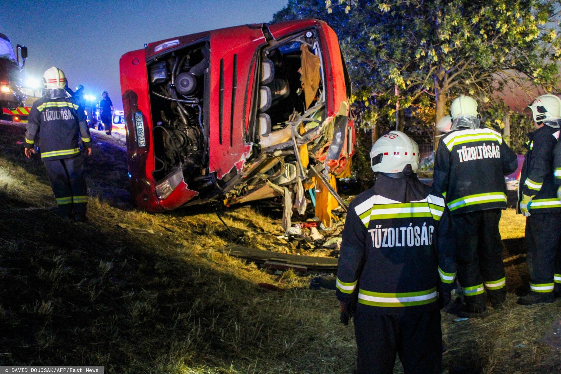 Wypadek na Węgrzech. Jest decyzja ws. kierowców