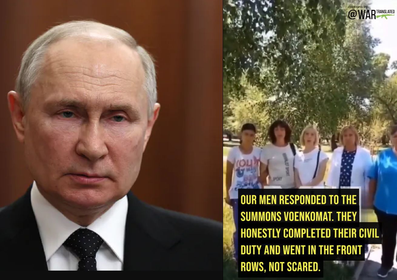 Rosyjskie żony apelują do Putina. Proszą o wsparcie na froncie