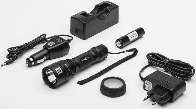 Mactronic Black Eye latarka zestaw
