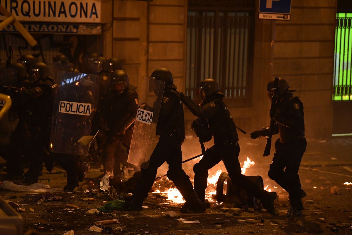 Zamieszki w Katalonii. Tania Biscarri i Laia doświadczyły protestów w Barcelonie
