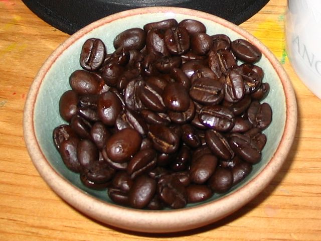 Ziarna kawy oblane ciemną czekoladą