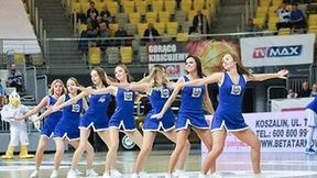 Cheerleaders Koszalin podczas meczu AZS - Miasto Szkła Krosno (galeria)