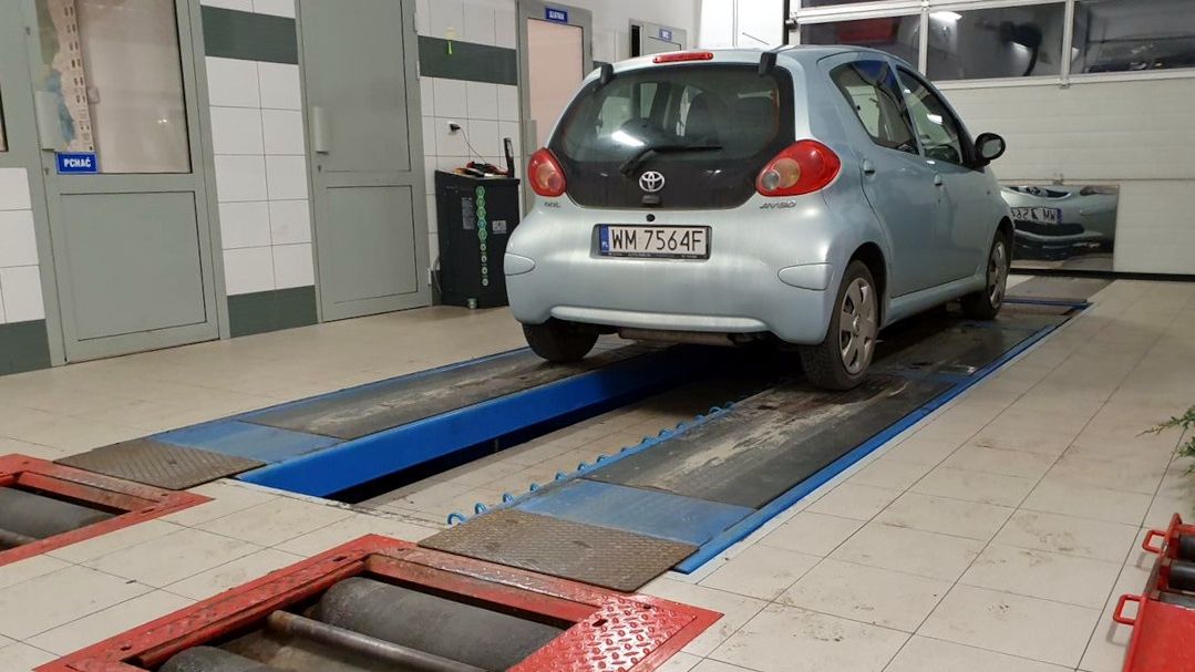 Kontrola techniczna samochodu