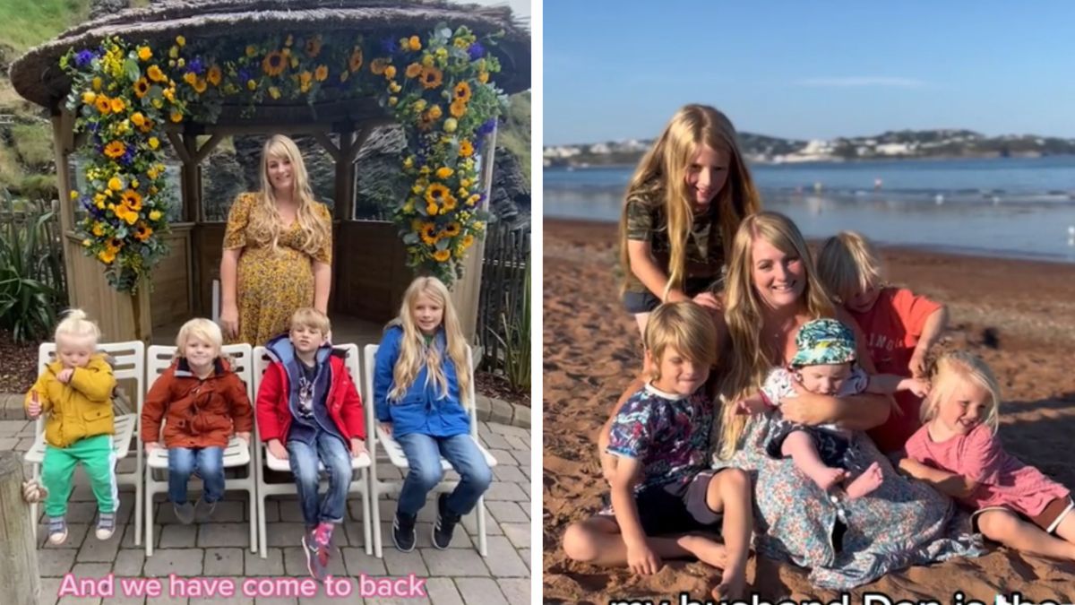 Synowie Rachael uznali, że długie włosy będą dla nich idealną fryzurą