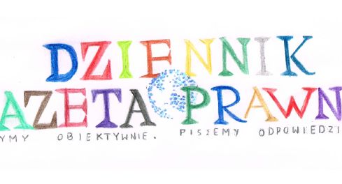 Dzieci przygotowały oprawę wydania „Dziennika Gazety Prawnej”