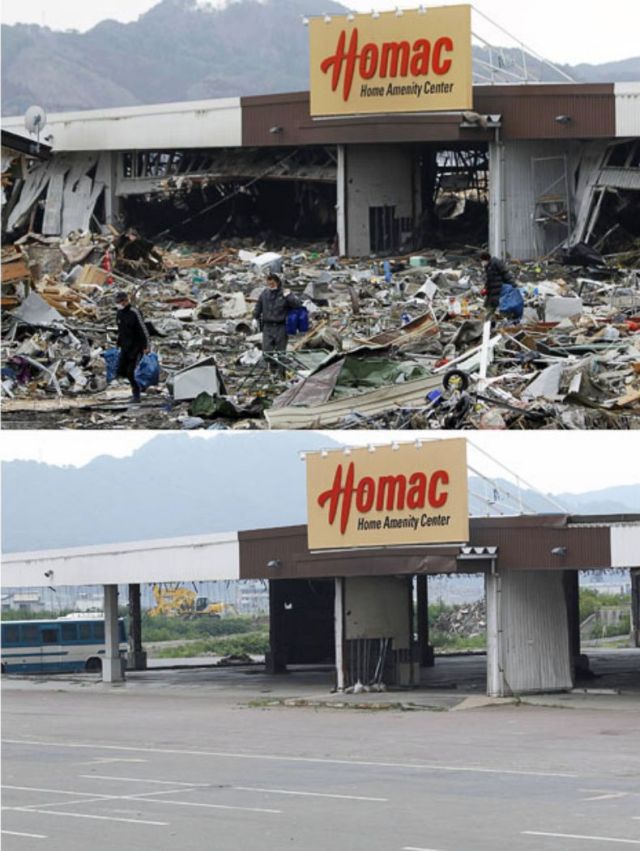 Japonia - w trakcie i 6 miesięcy po katastrofie 11