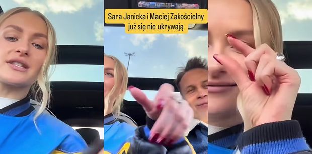 Maciej Zakościelny i Sara Janicka już się nie ukrywają? Przemówili do fanów, a tancerka wyeksponowała WIELKI BRYLANT (FOTO)