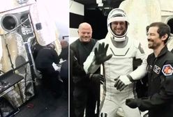 Pierwsze kroki na Ziemi. Sławosz opuścił kapsułę