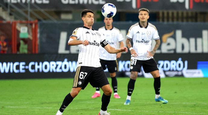 Piłka nożna: PKO BP Ekstraklasa - mecz: Cracovia - Legia Warszawa