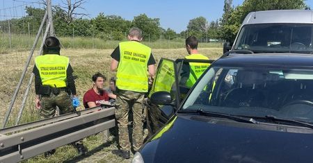 Łotysz i grupa Syryjczyków zatrzymani w związku z nielegalną migracją