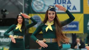 Cheerleaderki na meczu Aluron CMC Warta Zawiercie - Grupa Azoty ZAKSA Kędzierzyn-Koźle (galeria)