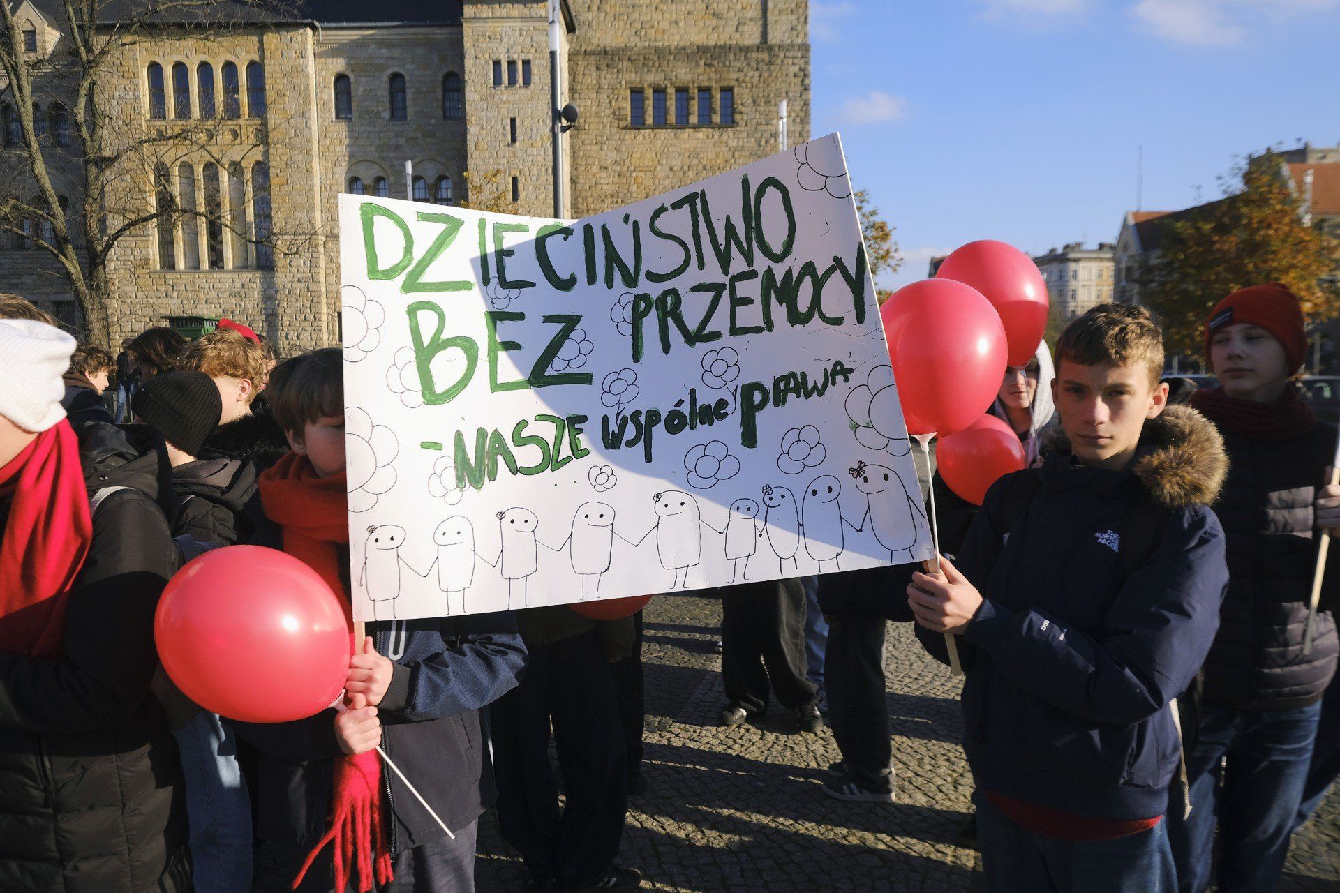 Finał kampanii &#34;Dzieciństwo bez przemocy&#34; w Poznaniu