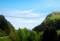 Reutte - najdłuższy wiszący most na świecie