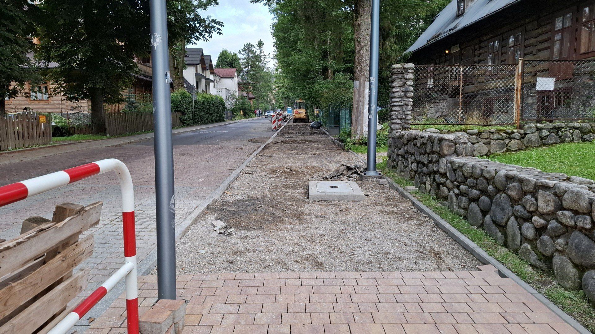 Remont ulicy Sienkiewicza w Zakopanem