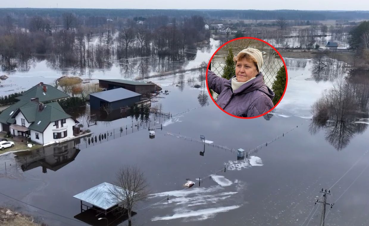 Wszystko jest pozalewane. Dramatyczna sytuacja na Mazowszu