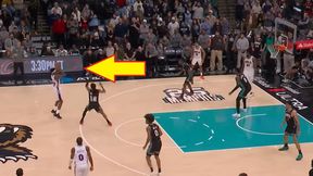 Co za rzut w NBA. I to debiutanta
