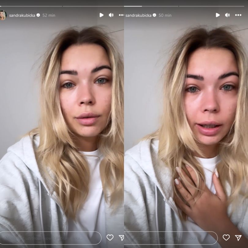 Sandra Kubicka komentuje doniesienia o wizycie w szpitalu