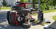 Gorzów Wielkopolski: Wypadek. Uderzyła quadem w szlaban