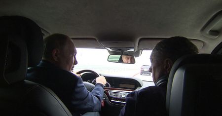 Propagandowe nagranie z Putinem. "Widać histerię w telewizji rosyjskiej"