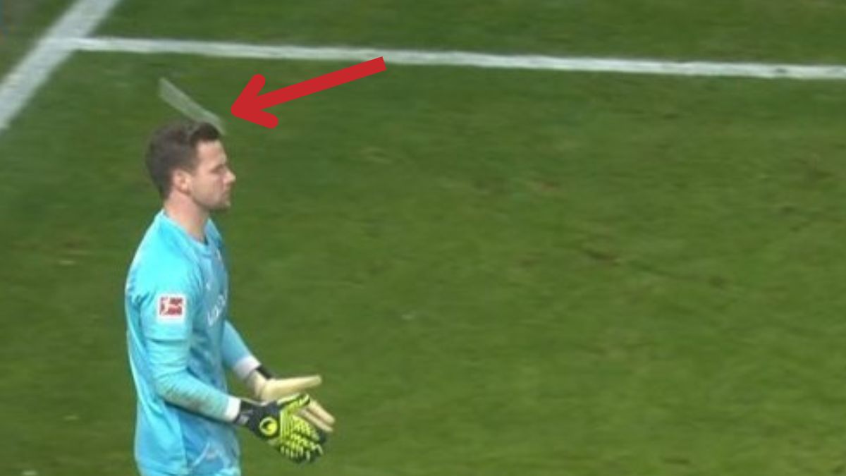 Patrick Drewes trafiony zapalniczką w głowę przez kibica