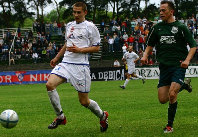 Mecz derbowy Wisłoka - Igloopol z 2006 roku. Fot. KRZYSZTOF KĘDZIOR / Newspix.pl