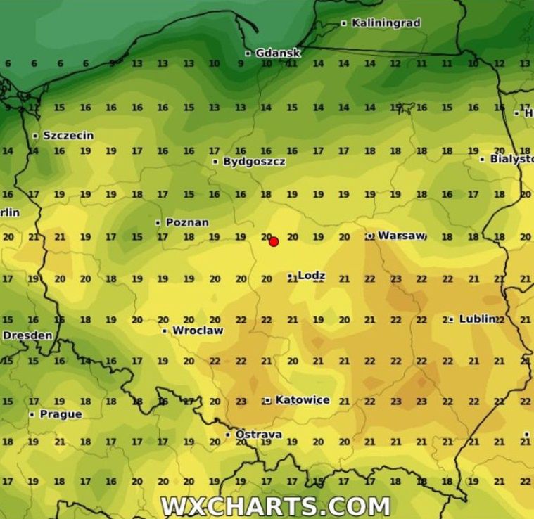 Już w sobotę będzie zauważalny wzrost temperatur. Na południu temperatury pokażą nawet 23 stopnie