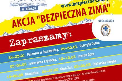 Kolejna edycja zimowej akcji "Bezpieczna zima" pod patronatem GOPR