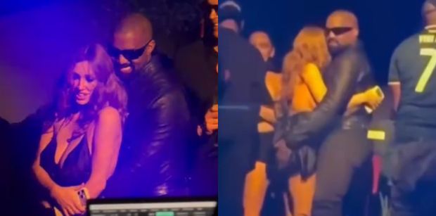 Ogień na parkiecie w Madrycie. Kanye West i ROZGOGOLONA Bianca Censori wiją się w klubie. Chemia bije po oczach? (WIDEO)