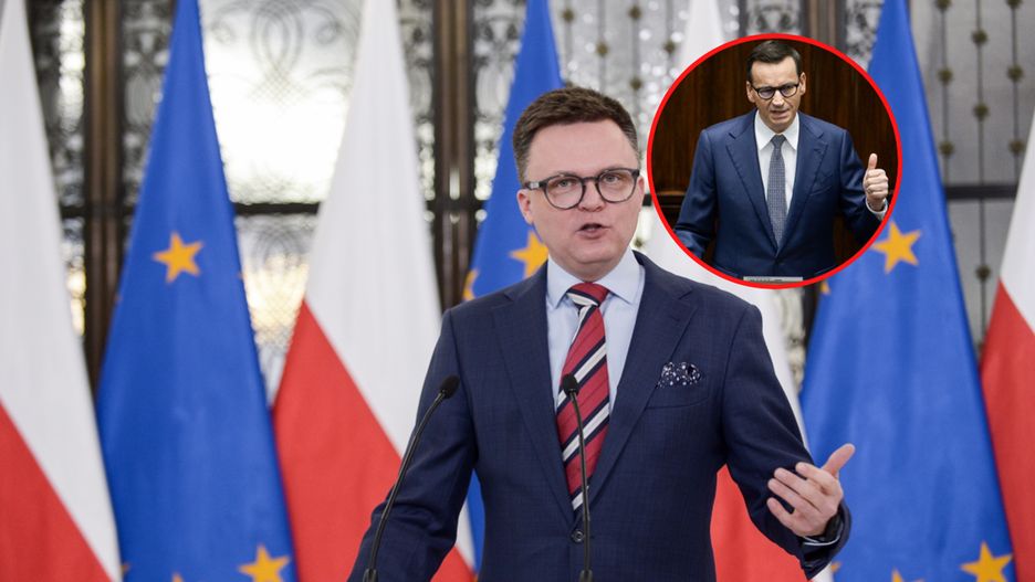 Hołownia/Morawiecki