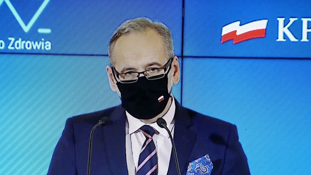 Minister zdrowia Adam Niedzielski