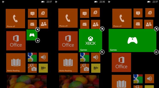 Nowe edycja rozmiaru w Windows Phone 7.8