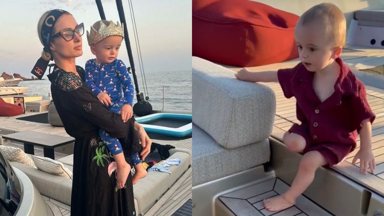 Paris Hilton nie założyła swojemu synkowi kamizelki ratunkowej