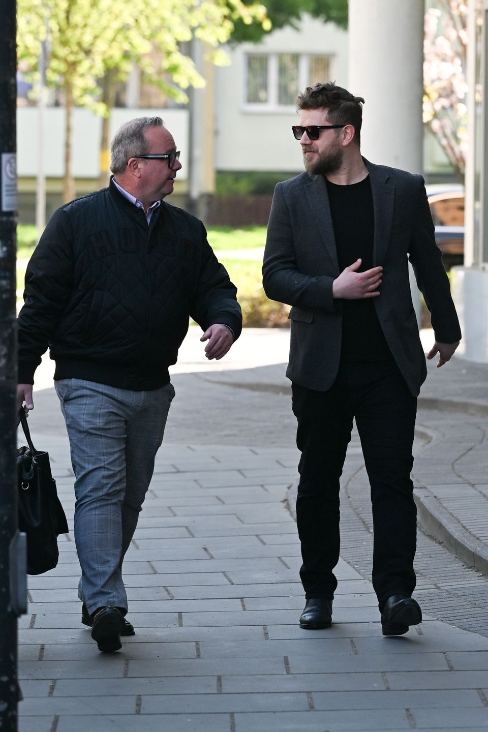 Joanna Opozda i Antoni Królikowski przed rozprawą rozwodową