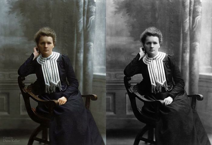 Maria Curie-Skłodowska w 1905 roku