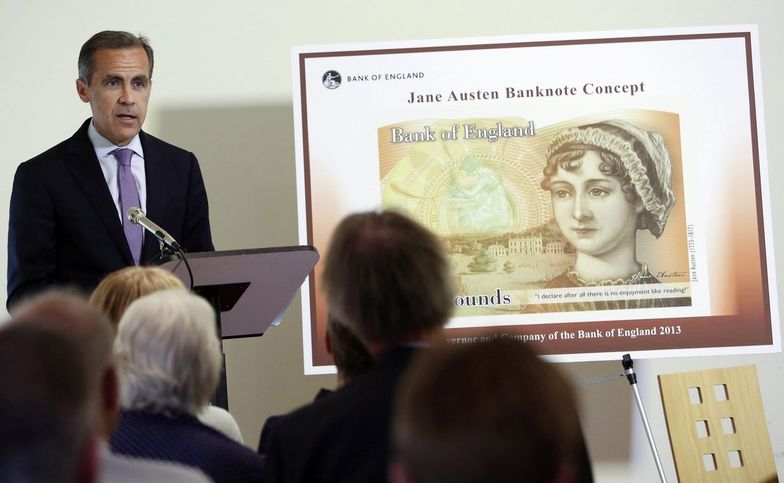 Jane Austen nową twarzą na funtach