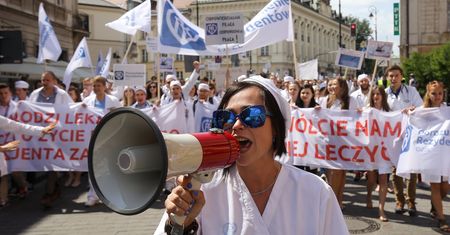 Młodzi lekarze chcą podwyżek i poprawy warunków pracy