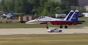 Lamborghini Huracán w starciu z Su-27