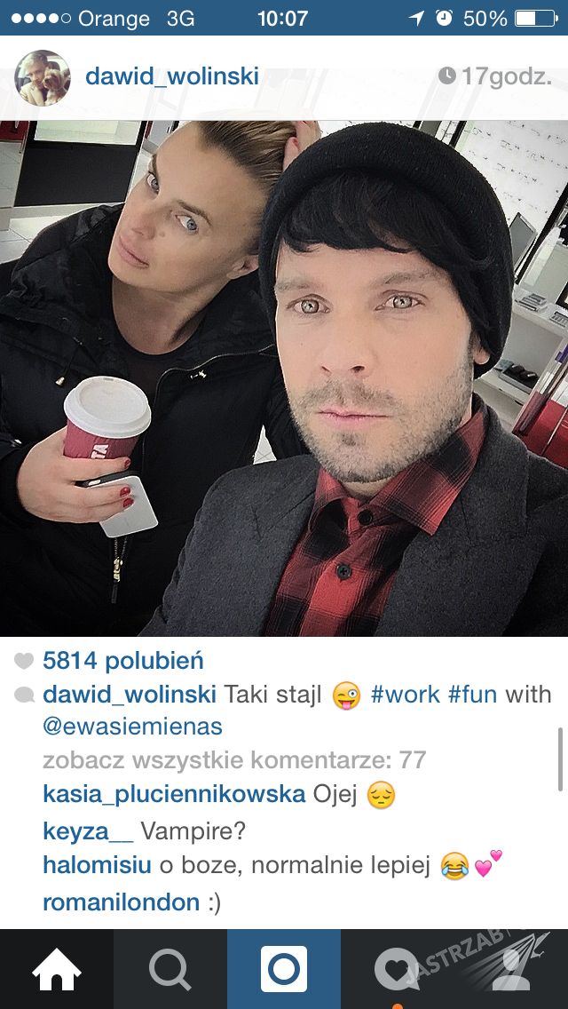 Dawid Woliński
Fotografia: Instagram