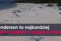 Tony plastiku na plaży. To najbardziej zanieczyszczona wyspa świata