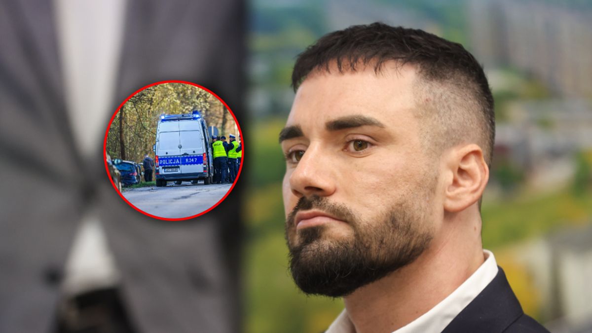 Łukasz Litewka został potrącony przez samochód.