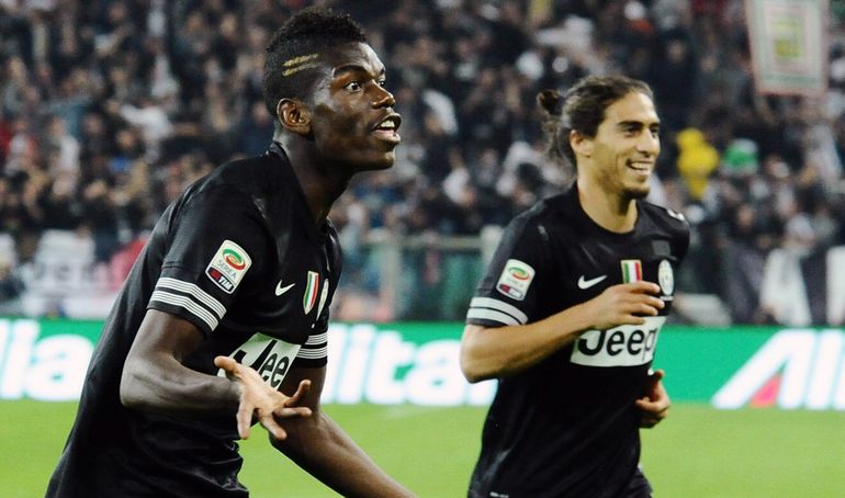 Paul Pogba i Martin Caceres, czyli nieobecny duet z Juventusu Turyn